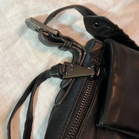 Aimee Kestenberg Bali Black leather bag with silver hardware (still in store) - Picture 3 of 8